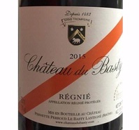 Château du Basty, Régnié (Beaujolais, Burgundy, France)  2015