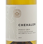 Chehalem, Chehalem Mountains (Willamette Valley, Oregon) Pinot Gris 2019