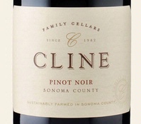 Cline Family Cellars, Sonoma County (California) Pinot Noir 2017