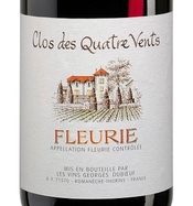 Clos des Quatre Vents, Fleurie AOC (Beaujolais, France)  2018