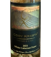 Cody Kresta Vineyard, Mattawan (Michigan) White Cabernet Franc 2021