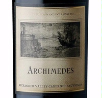 Archimedes, Alexander Valley (Sonoma County, California) Cabernet Sauvignon 2014