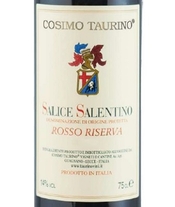 Cosimo Taurino, Salice Salentino Rosso Riserva (Puglia, Italy)  2011