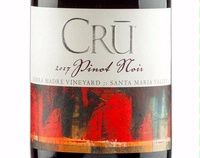 CRU Winery, Santa Maria Valley (Santa Barbara County, California) Pinot Noir 2017