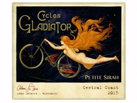 Cycles Gladiator, Central Coast (California) Petite Sirah 2015