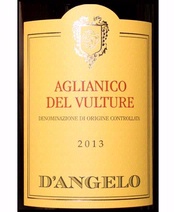 D’Angelo, Aglianico del Vulture DOC (Basilicata, Italy)  2013