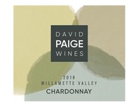 David Paige Wines, Willamette Valley (Oregon) Chardonnay 2018