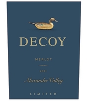 Decoy, Alexander Valley (Sonoma County, California) Merlot 2021