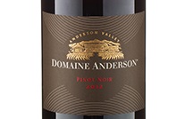 Domaine Anderson, Anderson Valley (Mendocino County, California) Pinot Noir 2012