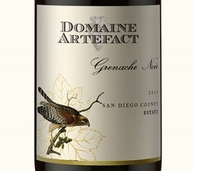 Domaine Artefact, San Diego County (California) Grenache Noir 2018