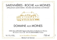 Domaine Aux Moines, Savennières Roche aux Moines (Loire Valley, France)  2019