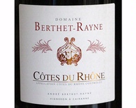 Domaine Berthet-Rayne, Côtes du Rhône (Rhône Valley, France)  2016