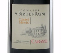 Domaine Berthet-Rayne, Cairanne (Rhône Valley, France)  2014