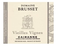 Domaine Brusset, Cairanne (Southern Rhône Valley, France)  2019