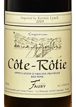 Domaine Faury, Côte Rôtie (Rhône Valley, France)  2019