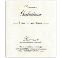 Domaine Guiberteau, Saumur Blanc (Loire Valley, France)  2016