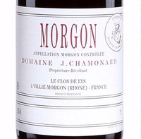 Domaine J. Chamonard, Morgon (Beaujolais, France)  2014