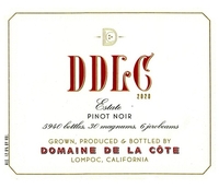 Domaine de la Côte, Sta. Rita Hills (Santa Barbara County, California) Pinot Noir 2020