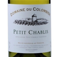 Domaine du Colombier, Petit Chablis (Burgundy, France)  2018