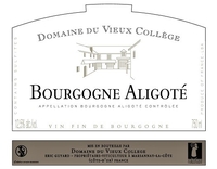 Domaine du Vieux College, Bourgogne Aligoté (Burgundy, France)  2019