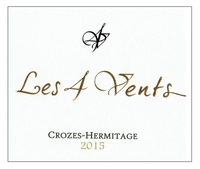 Domaine Les 4 Vents, Crozes-Hermitage (Rhône Valley, France)  2015