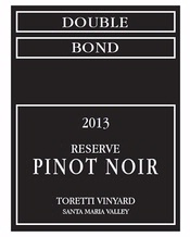 Double Bond, Santa Maria Valley (Santa Barbara County, California) Pinot Noir 2013