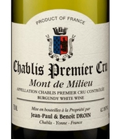 Jean-Paul & Benoit Droin, Chablis Premier Cru (Burgundy, France)  2021