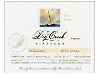 Dry Creek Vineyards, Russian River Valley (Sonoma County, California) Chardonnay 2019