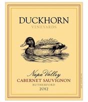 Duckhorn Vineyards, Rutherford (Napa Valley) Cabernet Sauvignon 2012