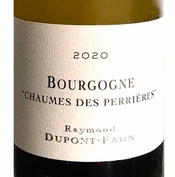 Dupont-Fahn, Bourgogne Blanc (Burgundy, France)  2020