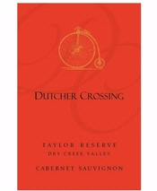 Dutcher Crossing, Dry Creek Valley (Sonoma County, California) Cabernet Sauvignon 2015