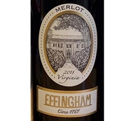 Effingham Manor Winery, Virginia (United States) Merlot 2018