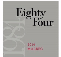 Eighty Four, Napa Valley (California) Malbec 2014