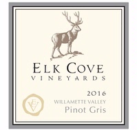 Elk Cove, Willamette Valley (Oregon) Pinot Gris 2016