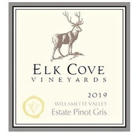 Elk Cove Vineyards, Willamette Valley (Oregon) Pinot Gris 2019