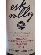 Esk Valley, Gimblett Gravels (Hawkes Bay, New Zealand)  2014