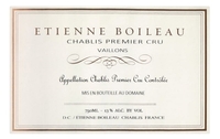 Etienne Boileau, Chablis Premier Cru (Burgundy, France)  2016