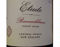 Etude, Bannockburn (Central Otago, New Zealand) Pinot Noir 2014