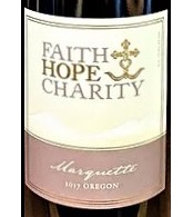 Faith, Hope & Charity Vineyards, Terrebonne (Central Oregon) Marquette 2017