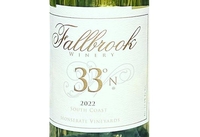 Fallbrook Winery 33° N, South Coast (California) Greco di Tufo 2022