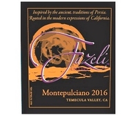 Fazeli Cellars, Temecula Valley (California) Montepulciano 2016