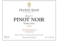 Felton Road, Central Otago (New Zealand) Pinot Noir 2020