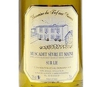 Domaine du Fief aux Dames, Muscadet Sèvre et Maine Sur Lie (Loire Valley, France)  2020