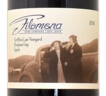 Filomena, Petaluma Gap (Sonoma County, California) Syrah 2018