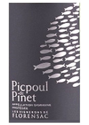 Les Vignerons de Florensac, Languedoc-Roussillon (Sud de France, France) Picpoul de Pinet 2021