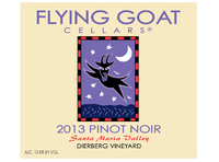 Flying Goat Cellars, Santa Maria Valley (Santa Barbara County, California) Pinot Noir 2013