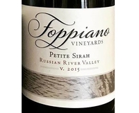 Foppiano Vineyards, Russian River Valley (Sonoma County, California) Petite Sirah 2015