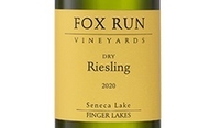 Fox Run Vineyards, Seneca Lake (Finger Lakes, New York) Dry Riesling 2020