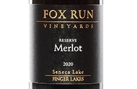 Fox Run Vineyards, Seneca Lake (Finger Lakes, New York) Merlot 2020