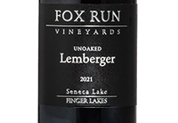 Fox Run Vineyards, Seneca Lake (Finger Lakes, New York) Lemberger 2021